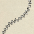Luxury Jewelry Bezel Pear Cut White Sapphire Tennis Bracelet For Women