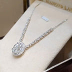 Classy Marquise & Round Cut Pendant Necklace For Women Belovegrace