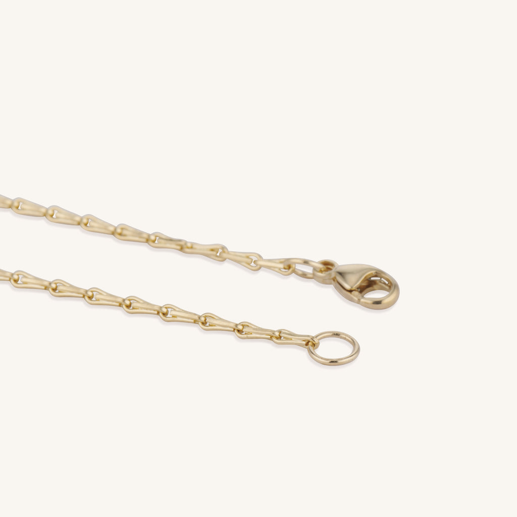 Gold Chain Solitaire Cushion Cut White Sapphire Pendant Necklace For Women