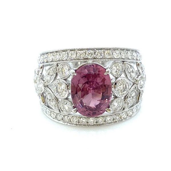 Milgrain Oval Cut Ruby Sapphire Promise Rings Engagement Rings For Women Belovegrace